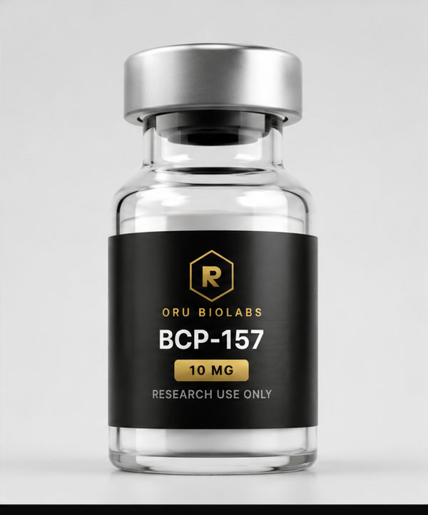 BCP-157 research vial by ORU BioLabs
